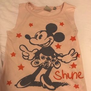 junk food sleeveless shirt girls size 8